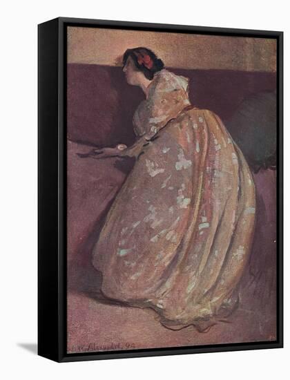 'The Divan', c1900-John White Alexander-Framed Stretched Canvas