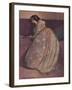 'The Divan', c1900-John White Alexander-Framed Giclee Print