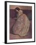 'The Divan', c1900-John White Alexander-Framed Giclee Print