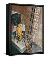 The Diver, 1941-Eric Ravilious-Framed Stretched Canvas