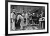 The Diver on Board Ship, 1896-Gregory & Co-Framed Giclee Print