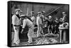 The Diver on Board Ship, 1896-Gregory & Co-Framed Stretched Canvas