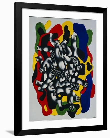 The Divers-null-Framed Giclee Print