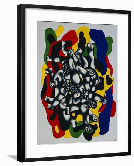 The Divers-null-Framed Giclee Print