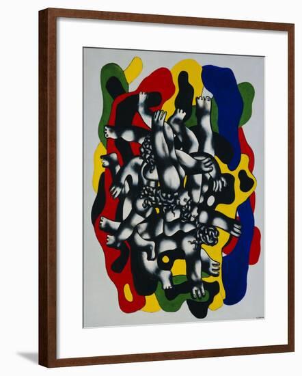 The Divers-null-Framed Giclee Print