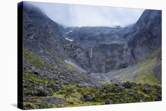 The Divide in the Hollyford Valley before Milford Sound, South Island, New Zealand, Pacific-Michael-Stretched Canvas