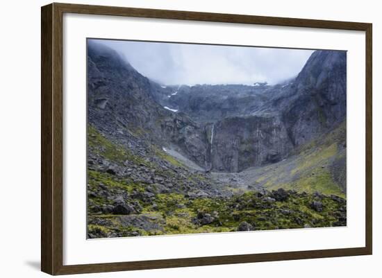 The Divide in the Hollyford Valley before Milford Sound, South Island, New Zealand, Pacific-Michael-Framed Photographic Print