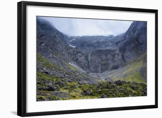 The Divide in the Hollyford Valley before Milford Sound, South Island, New Zealand, Pacific-Michael-Framed Photographic Print