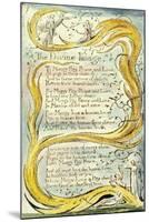 The Divine Image, 1789-William Blake-Mounted Giclee Print