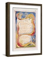 The Divine Image: Plate 18 from 'Songs of Innocence and of Experience' C.1815-26-William Blake-Framed Giclee Print