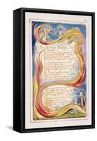 The Divine Image: Plate 18 from 'Songs of Innocence and of Experience' C.1815-26-William Blake-Framed Stretched Canvas