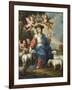 The Divine Shepherdess (La Divina Pastora), c.1760-Miguel Cabrera-Framed Giclee Print