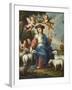 The Divine Shepherdess (La Divina Pastora), c.1760-Miguel Cabrera-Framed Giclee Print