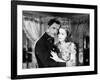 The Divine Woman by Victor Sjostrom with Lars Hanson and Greta Garbo, 1928 (b/w photo)-null-Framed Photo