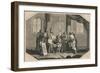 The division of England into Counties, Hundreds & Tythings by Alfred the Great, 1808-Ambrose William Warren-Framed Giclee Print