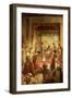 The Division of the Kingdoms under Rehoboam - Bible-William Brassey Hole-Framed Giclee Print