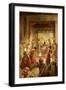 The Division of the Kingdoms under Rehoboam - Bible-William Brassey Hole-Framed Giclee Print