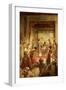 The Division of the Kingdoms under Rehoboam - Bible-William Brassey Hole-Framed Giclee Print