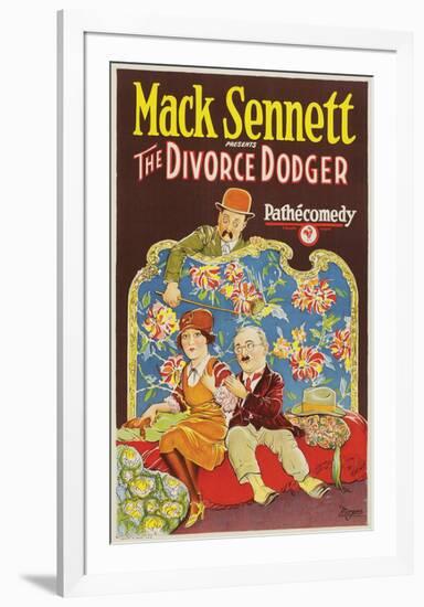 The Divorce Dodger - 1926-null-Framed Giclee Print