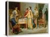 The Divorce of Eleanore of Aquitaine and Louis Vii-null-Stretched Canvas