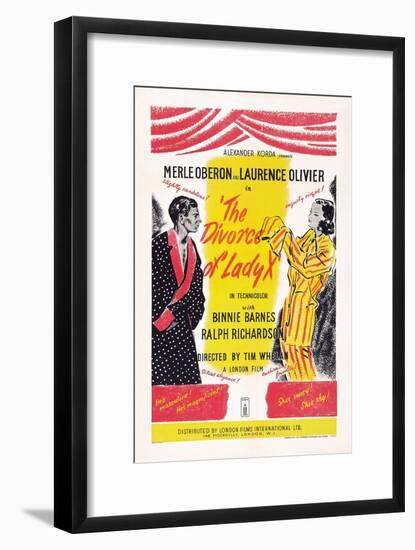 The Divorce of Lady X-null-Framed Art Print