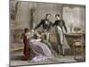 The Divorce of Napoleon I and Josephine in 1809-Stefano Bianchetti-Mounted Giclee Print