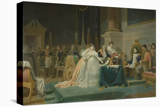 The Divorce of the Empress Josephine 15th December 1809-Henri-frederic Schopin-Stretched Canvas