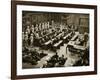 The Dock at the Nuremberg Trials. Front Row from Left: Hermann Goring-null-Framed Giclee Print