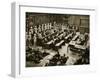 The Dock at the Nuremberg Trials. Front Row from Left: Hermann Goring-null-Framed Giclee Print