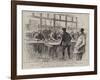 The Dock Strike in Hamburg, Strike Pay Day-null-Framed Giclee Print