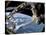 The Docked Space Shuttle Atlantis (STS-115) and a Soyuz Spacecraft-Stocktrek Images-Stretched Canvas