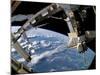 The Docked Space Shuttle Atlantis (STS-115) and a Soyuz Spacecraft-Stocktrek Images-Mounted Photographic Print