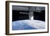 The Docking of Spacex Dragon to the International Space Station Above Earth-null-Framed Photographic Print