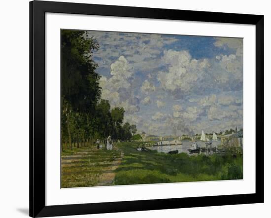 The Docks of Argenteuil (Le Bassin D'Argenteuil), Around 1872-Claude Monet-Framed Giclee Print