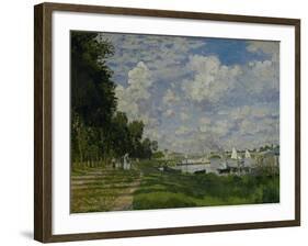 The Docks of Argenteuil (Le Bassin D'Argenteuil), Around 1872-Claude Monet-Framed Giclee Print