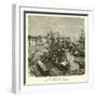 The Docks of Montreal, Quebec, Canada-null-Framed Premium Giclee Print