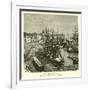 The Docks of Montreal, Quebec, Canada-null-Framed Giclee Print