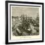 The Docks of Montreal, Quebec, Canada-null-Framed Giclee Print