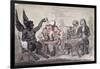 The Doctor and His Friends, Engraved by Issac Cruikshank-George Moutard Woodward-Framed Giclee Print