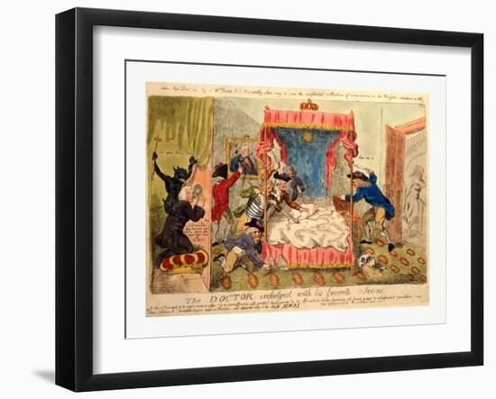 The Doctor Indulged with His Favorite Scene-null-Framed Giclee Print