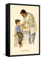 The Doctor is Our Friend-Charlotte Ware-Framed Stretched Canvas