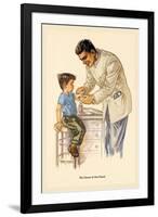 The Doctor is Our Friend-Charlotte Ware-Framed Art Print