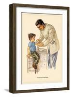 The Doctor is Our Friend-Charlotte Ware-Framed Art Print