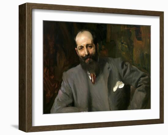 The Doctor Joaquín Decref Y Ruiz, 1907-Joaquín Sorolla y Bastida-Framed Giclee Print