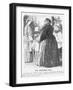 The Doctor's Bill, 1869-Charles Samuel Keene-Framed Giclee Print