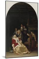 The Doctor's Visit, 1667-Frans Van Mieris-Mounted Giclee Print