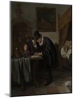 The Doctor's Visit, Ca 1665-Jan Havicksz Steen-Mounted Giclee Print