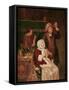 The Doctor's Visit-Frans Van Mieris-Framed Stretched Canvas