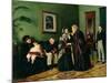 The Doctor's Waiting Room, 1870-Vladimir Egorovic Makovsky-Mounted Giclee Print