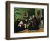 The Doctor's Waiting Room, 1870-Vladimir Egorovic Makovsky-Framed Giclee Print